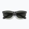Слънчеви очила Ray-Ban New Wayfarer Classic matte black transparent/green g-15 3