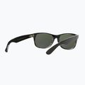 Слънчеви очила Ray-Ban New Wayfarer Classic matte black transparent/green g-15 6