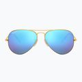Слънчеви очила Ray-Ban Aviator Classic matt gold/blue polarized 2