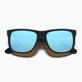 Слънчеви очила Ray-Ban Justin Classic matt black gum/blue mirror 3