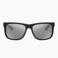 Слънчеви очила Ray-Ban Justin Classic matt black/silver grey mirror 2