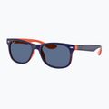 Детски слънчеви очила Ray-Ban New Wayfarer matte black/blue 4