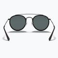 Слънчеви очила Ray-Ban Round Double Bridge black/blue/grey 5