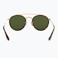 Слънчеви очила Ray-Ban Round Double Bridge arista gold/green g-15 5