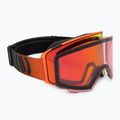 Скиорска маска Neon Ice black/orange/mirror red/amber