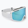 Скиорска маска Neon Force Otg white/white/mirror acciaio