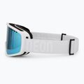 Скиорска маска Neon Force Otg white/white/mirror acciaio 4