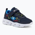 Детски обувки Champion Funfair Print B PS Low Cut new navy/bright atomic teal