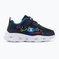 Детски обувки Champion Funfair Print B PS Low Cut new navy/bright atomic teal 2