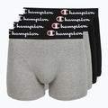 Мъжки боксерки Champion Trunk Knit oxford grey melange/oxford grey melange/black