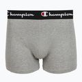 Мъжки боксерки Champion Trunk Knit oxford grey melange/oxford grey melange/black 3