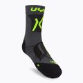 Мъжки чорапи за колоездене UYN MTB anthracite/yellow fluo