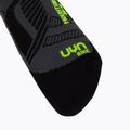 Мъжки чорапи за колоездене UYN MTB anthracite/yellow fluo 3