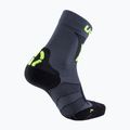 Мъжки чорапи за колоездене UYN MTB anthracite/yellow fluo 6