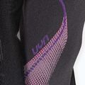 Дамски термо потник UYN Evolutyon UW Shirt Turtle Neck anthracite melange/raspberry/purple 3
