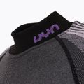 Дамски термо потник UYN Evolutyon UW Shirt Turtle Neck anthracite melange/raspberry/purple 4