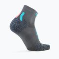 Дамски чорапи UYN Trekking Approach Low Cut grey/turquoise 2