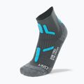 Дамски чорапи Uyn Trekking 2IN Low Cut anthracite/turquoise