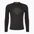 Мъжка термоактивна блуза UYN Evolutyon Comfort UW Shirt charcoal/white/red