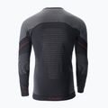 Мъжка термоактивна блуза UYN Evolutyon Comfort UW Shirt charcoal/white/red 5