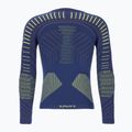Мъжки термален суитшърт UYN Resilyon UW Shirt Round Neck dark blue/yellow 2