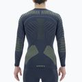 Мъжки термален суитшърт UYN Resilyon UW Shirt Round Neck dark blue/yellow 7