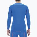 Мъжка термоактивна блуза UYN Evolutyon UW Shirt blue/blue/orange shiny 5