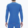 Мъжки термален суитшърт UYN Evolutyon UW Shirt blue/blue/orange shiny 5