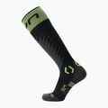 Мъжки скиорски чорапи UYN Ski One Merino black/lime
