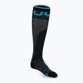 Мъжки ски чорапи UYN Ski One Merino anthracite/turquoise 3