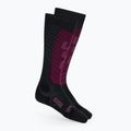 Дамски скиорски чорапи UYN Ski One Biotech black/purple
