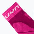 Детски скиорски чорапи UYN Junior Ski pink 4