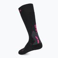 Дамски скиорски чорапи UYN Ski One Alpine Merino black/pink 2
