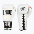 Боксови ръкавици LEONE 1947 Shock Plus бели