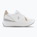 Дамски обувки U.S. Polo Assn. BAYLE003C бяло/златно 8