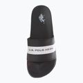 Мъжки джапанки U.S. Polo Assn. SKYE002 черно/бяло 2