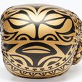 Боксови ръкавици LEONE 1947 Haka oro/golden 7