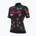 Дамска колоездачна фланелка Alé Maglia Donna MC Butterfly black L21169401