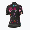Дамска колоездачна фланелка Alé Maglia Donna MC Butterfly black L21169401 2