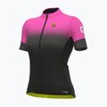 Дамско колоездачно трико Alé Gradient black/pink L22175543