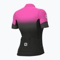 Дамско колоездачно трико Alé Gradient black/pink L22175543 2