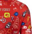 Детска колоездачна фланелка Alé Maglia Mc Vibes червена L22228405 3