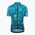 Детско колоездачно трико Alé Maglia Mc Vibes синьо L22228461 4