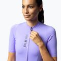 Дамско колоездачно трико Alé Color Block lilac 3