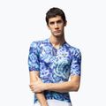 Мъжка тениска за колоездене Alé Clorofilla blue combo