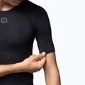 Мъжка фланелка за колоездене Alé Merino SS nero/black 4
