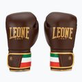 Боксови ръкавици LEONE 1947 Italy '47 black/white/brown 2