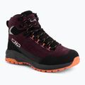 Дамски обувки за трекинг CMP Vertyx Mid Waterproof blackberry/marigold