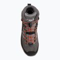 Детски обувки за трекинг CMP Rigel 2.0 Mid Waterproof grey/brick 5
