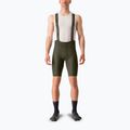 Мъжки къси панталони за колоездене Castelli Espresso deep green